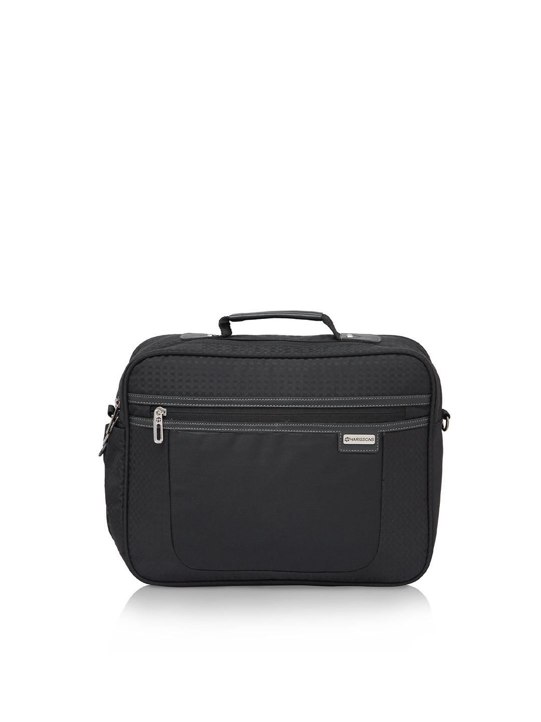 

Harissons Unisex Black Messenger Bag