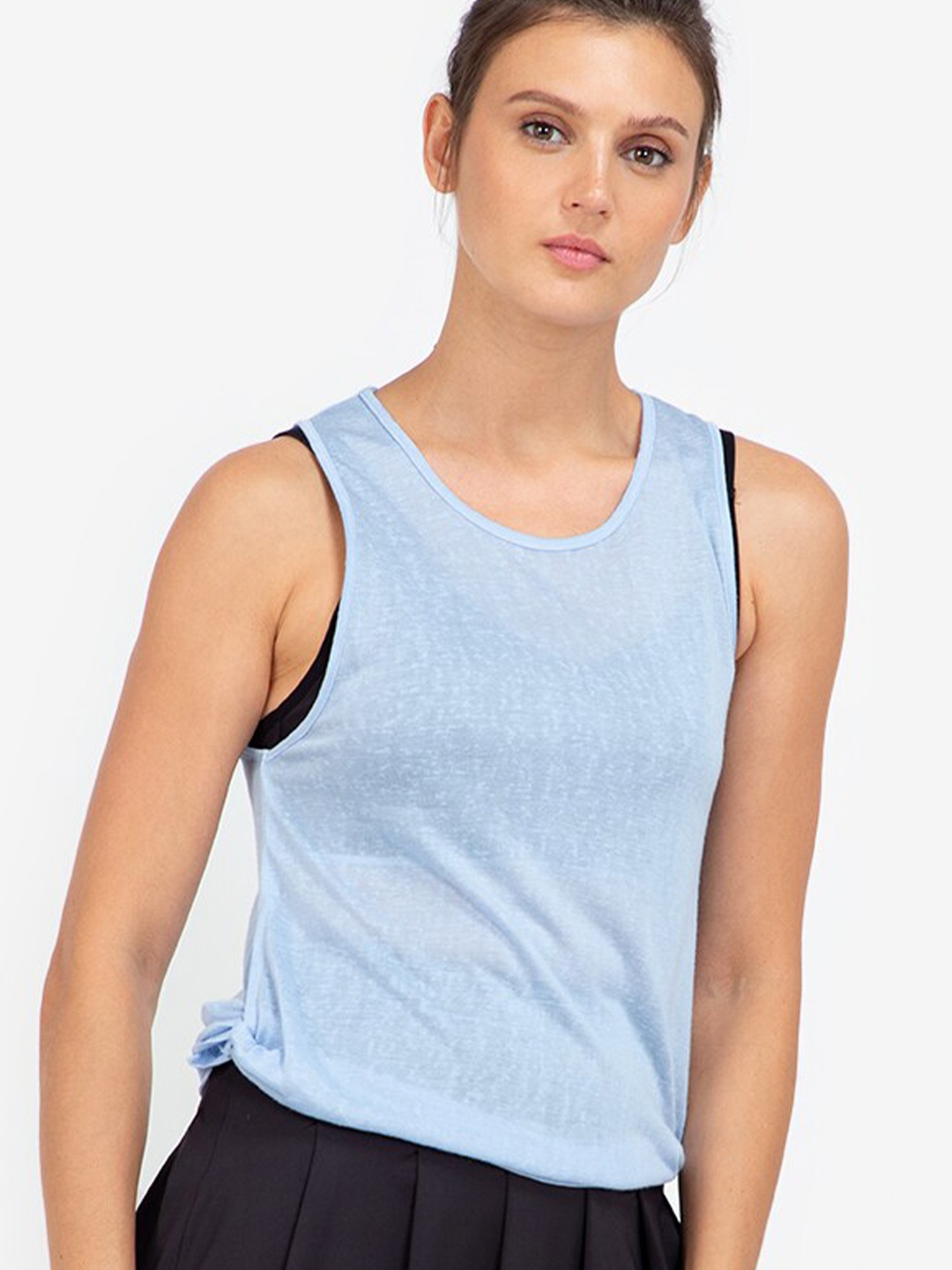 

ZALORA ACTIVE Blue Tank Top