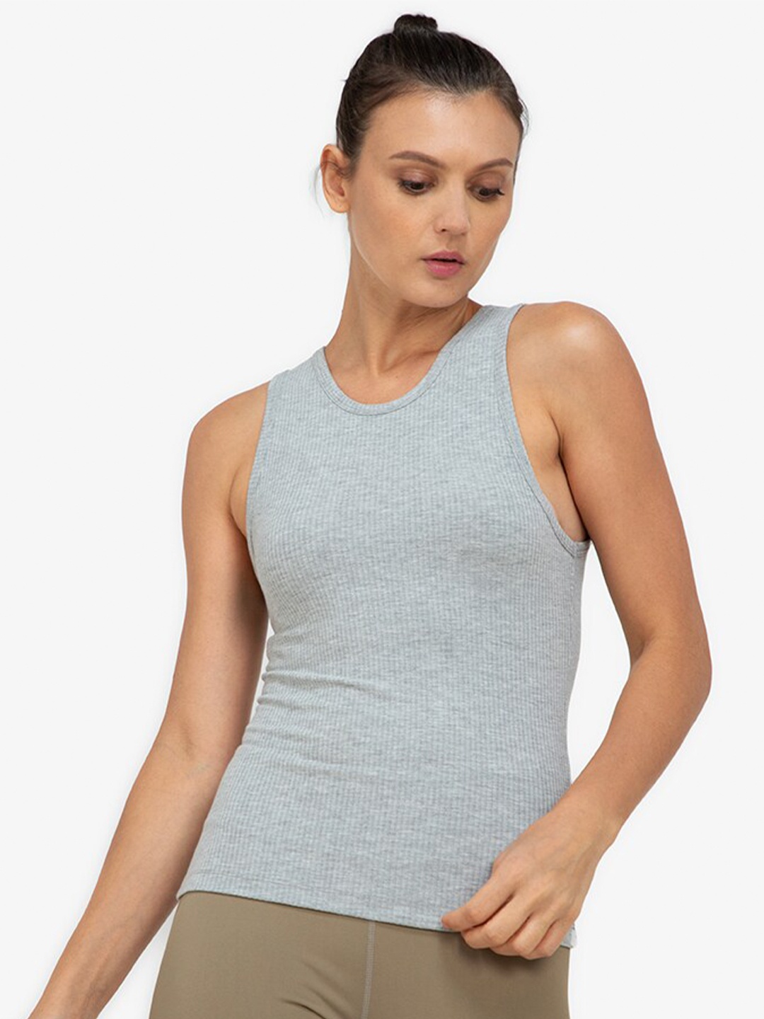 

ZALORA ACTIVE Grey Tank Top