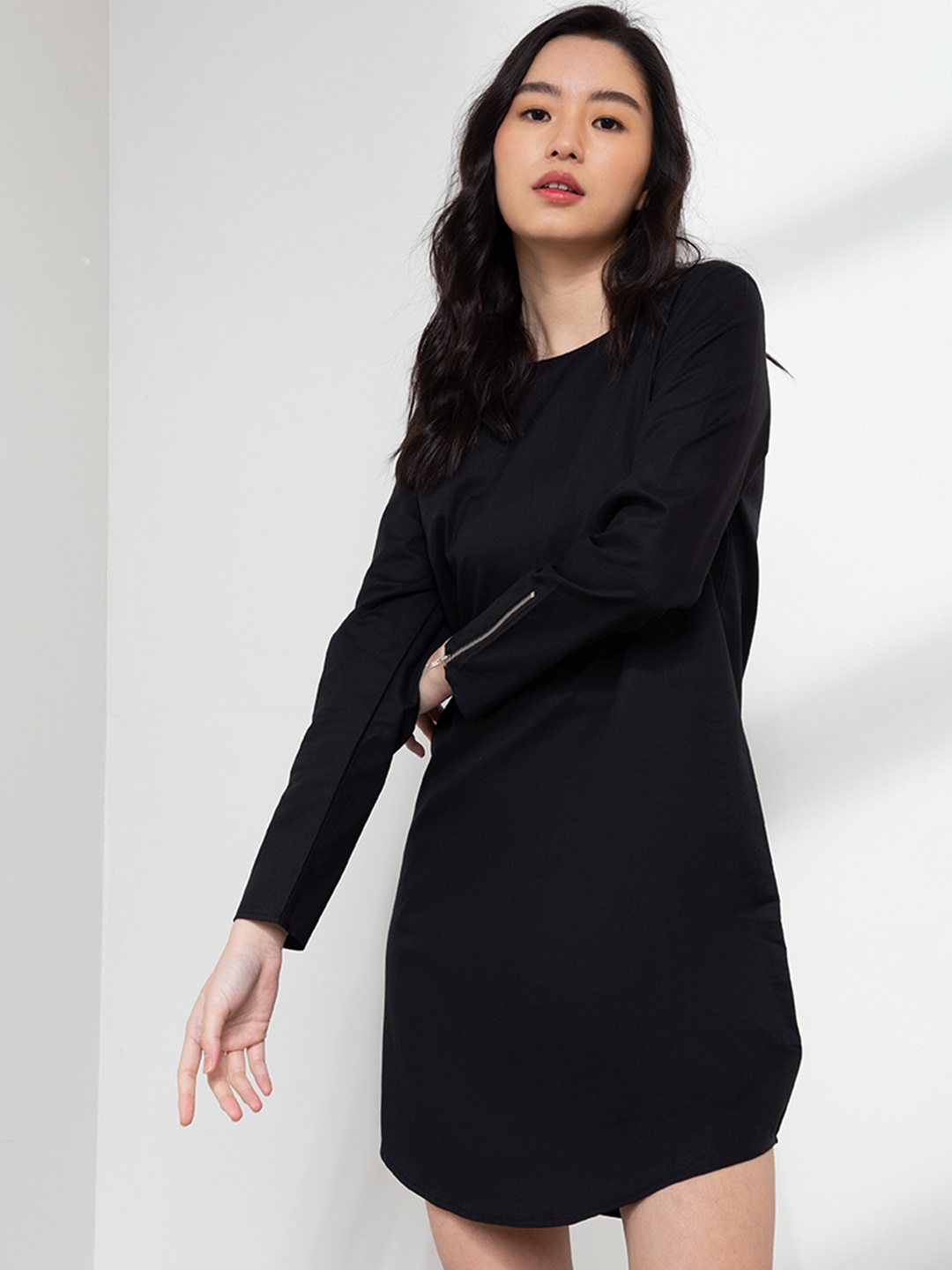 

ORIGIN BY ZALORA Black A-Line Mini Dress