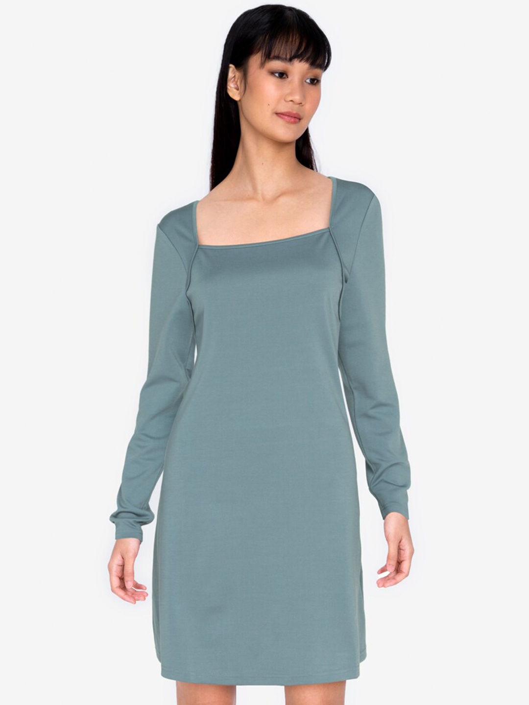 

ZALORA BASICS Blue Sheath Dress