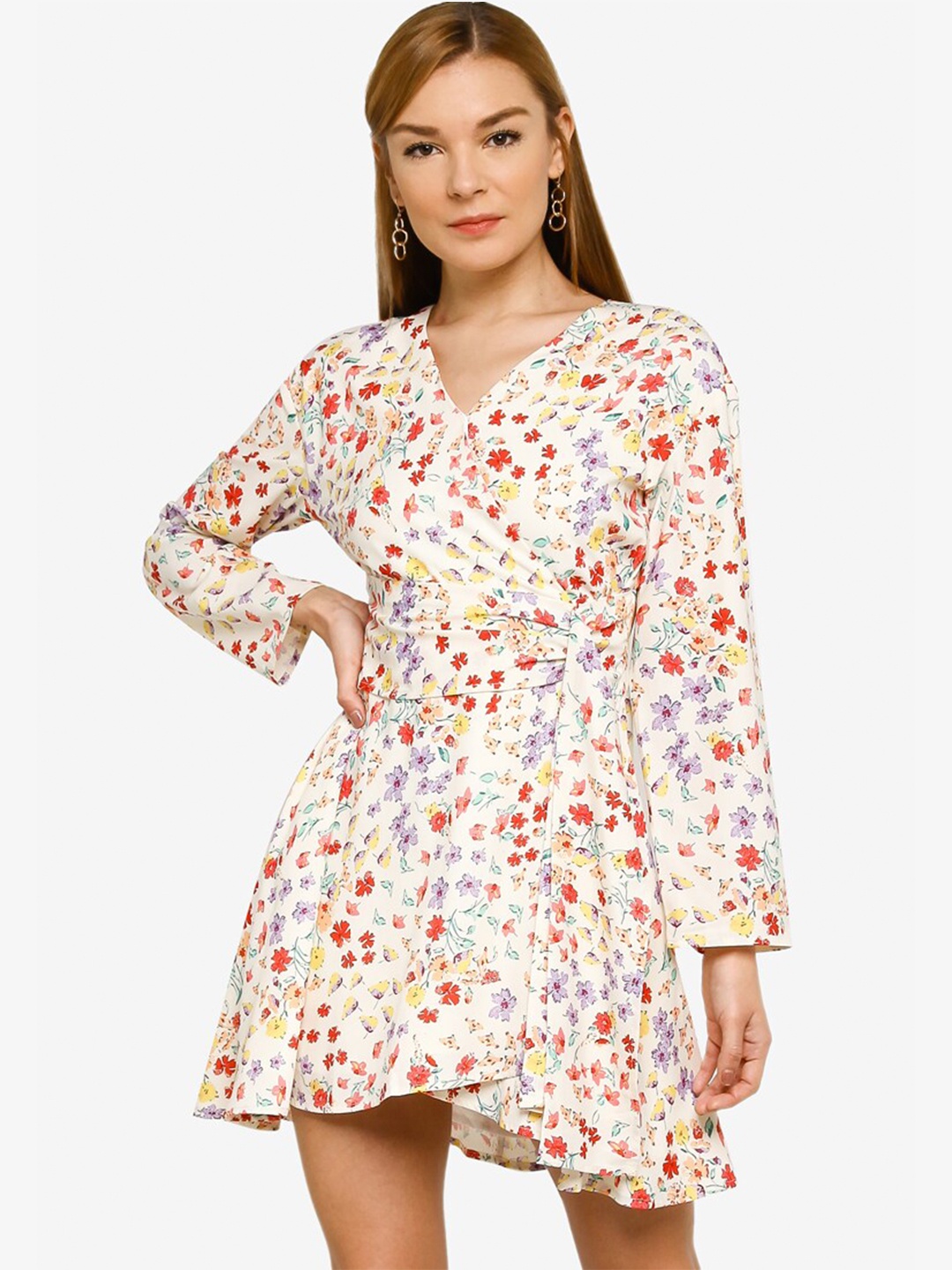 

ORIGIN BY ZALORA Multicoloured Floral Dress, Multi