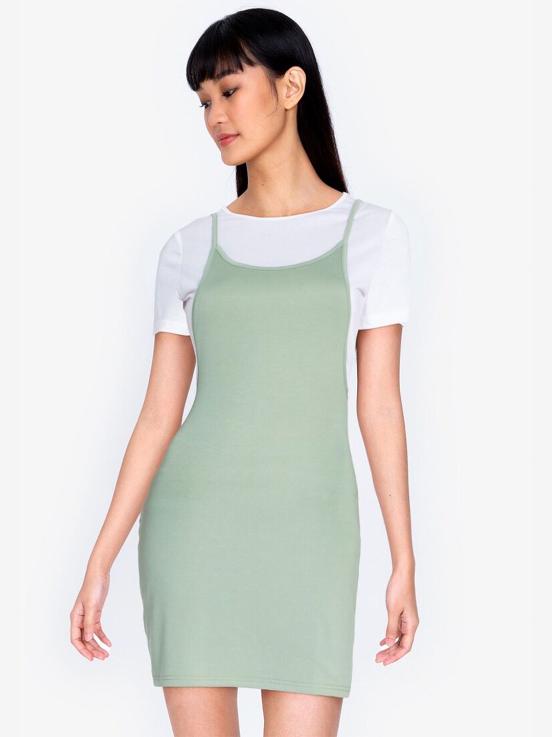 

ZALORA BASICS Multicoloured Bodycon Mini Dress, Multi