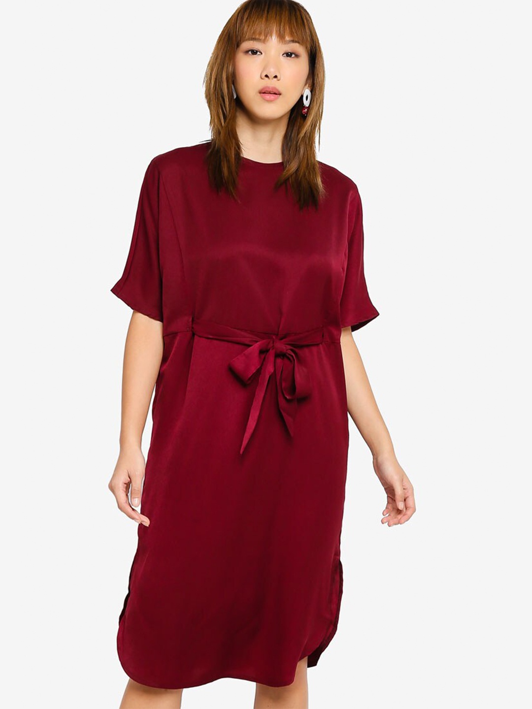 

ZALORA BASICS Red A-Line Dress