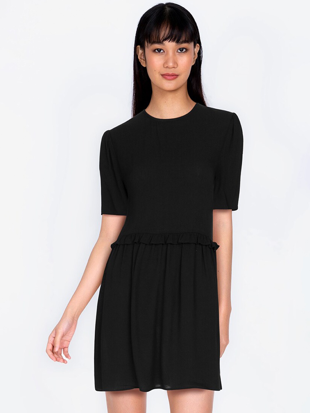 

ZALORA BASICS Black Mini Dress