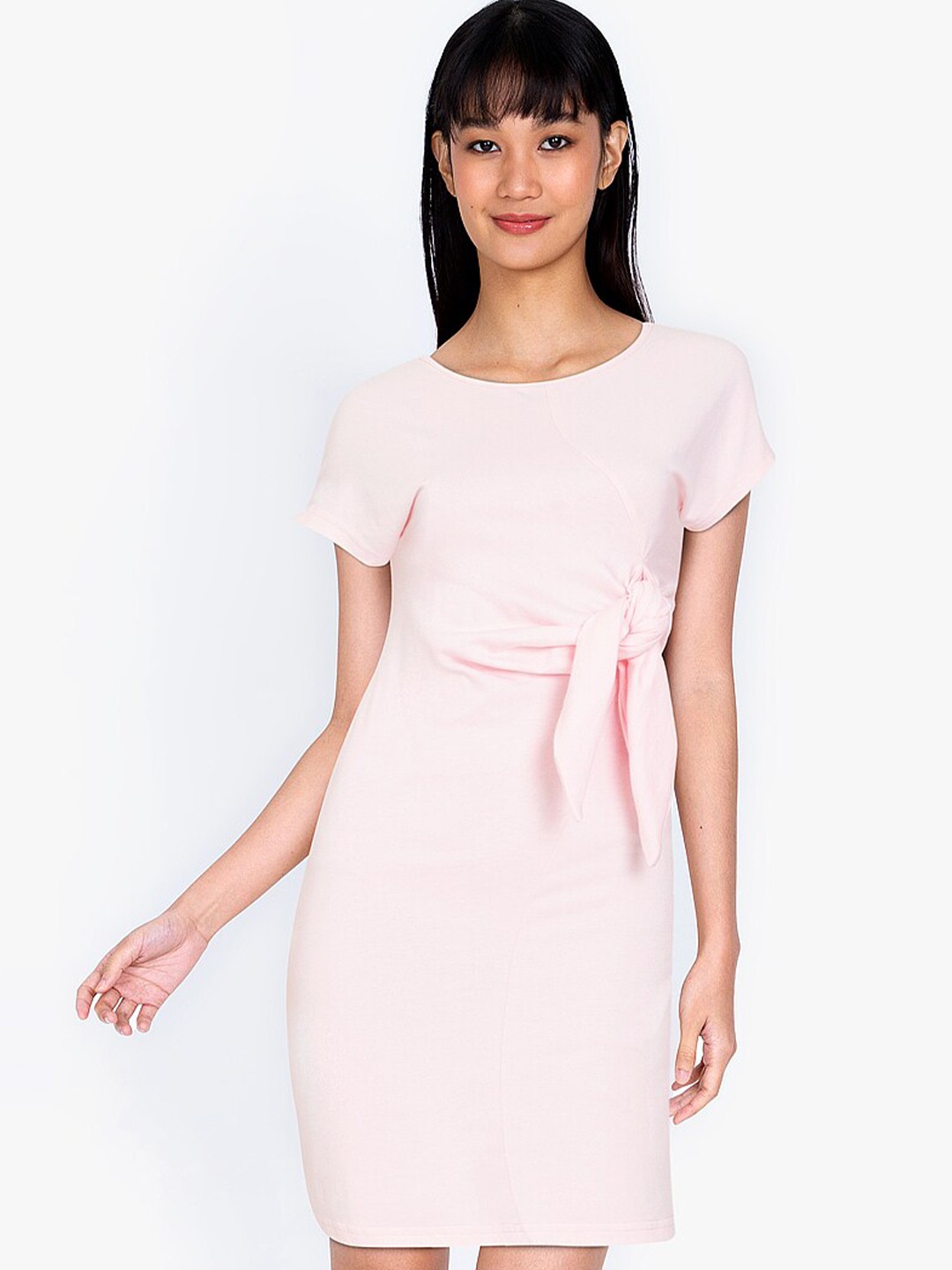 

ZALORA BASICS Pink Sheath Dress