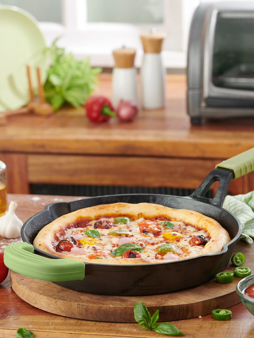 

BERGNER Set Of 2 Black Solid Cookware