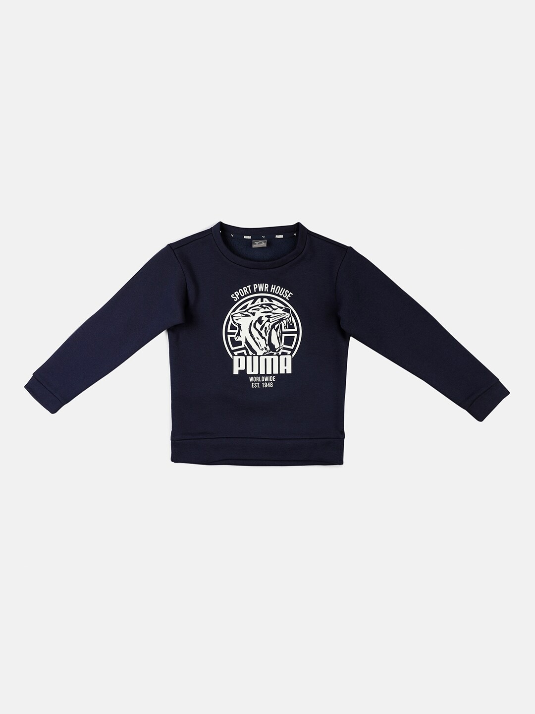 

Puma Boys Blue Printed Sweatshirt