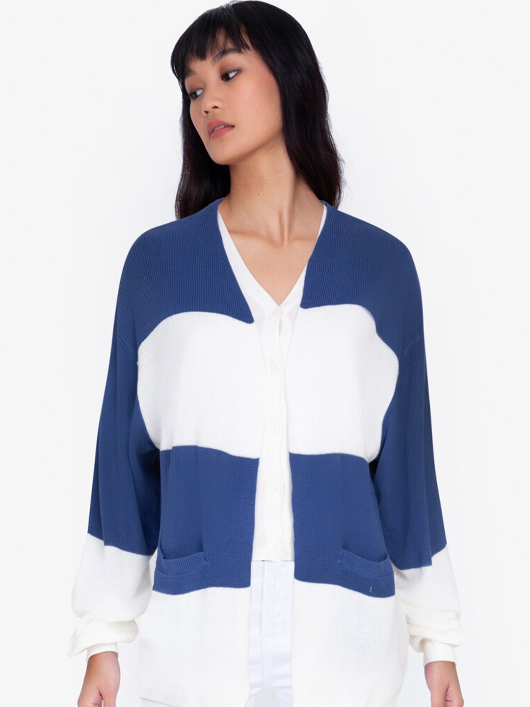 

ZALORA BASICS Multicoloured Colourblocked Top, Multi