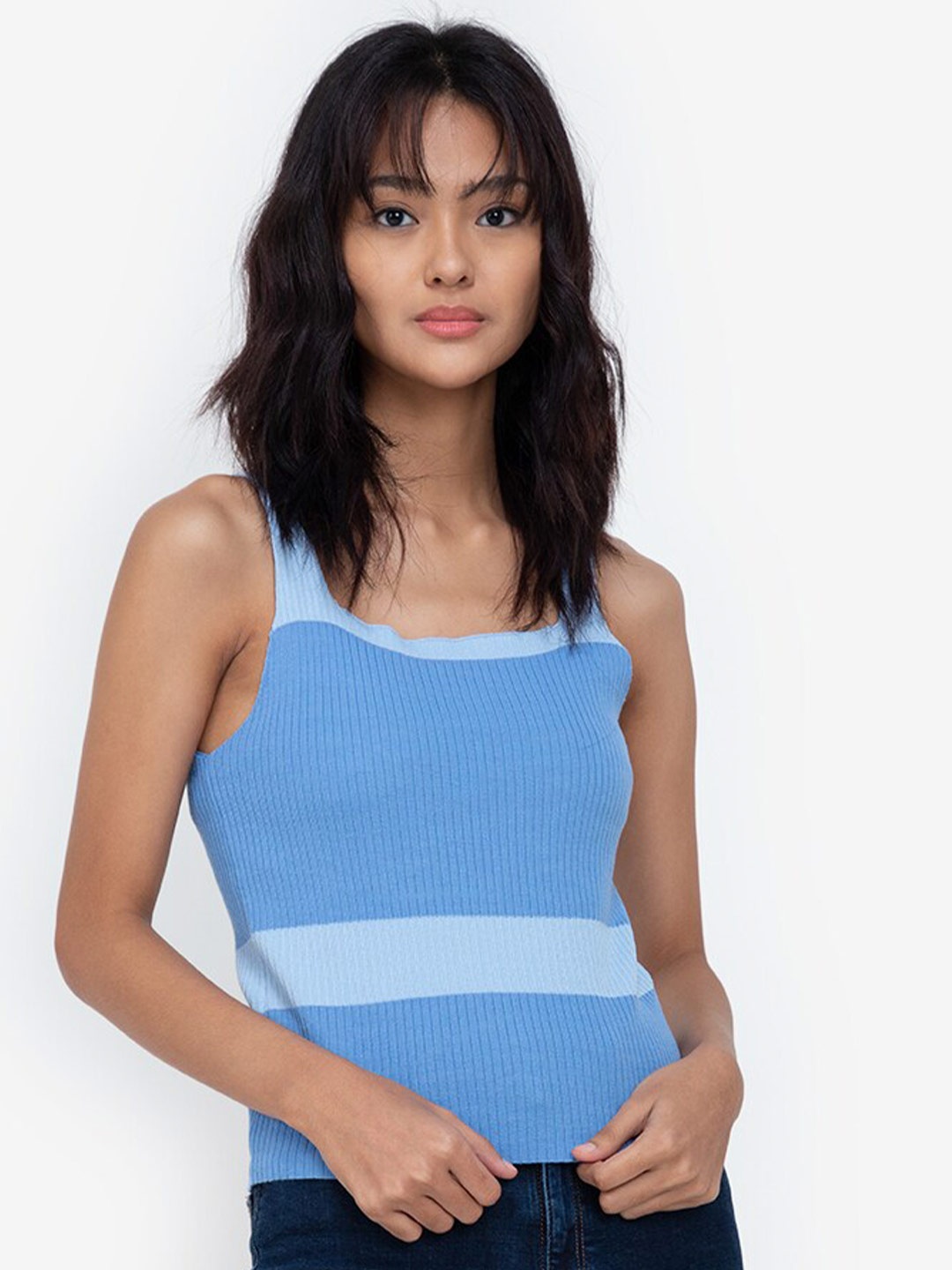 

ZALORA BASICS Multicoloured Sleeveles Top, Multi
