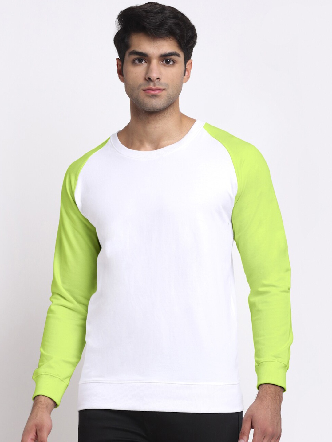 

Friskers Men White Sweatshirt