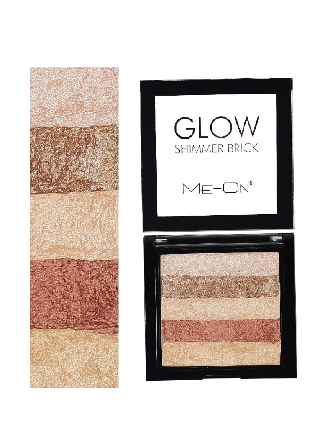 

ME-ON Glow Shimmer Brick Highlighter - Shade 06, Metallic