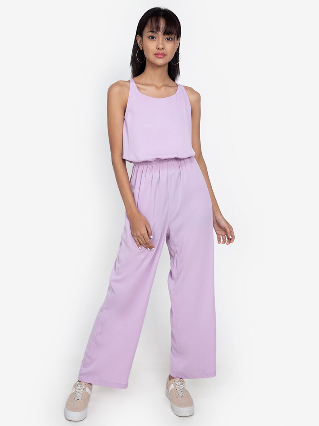 

ZALORA BASICS Purple Jumpsuit