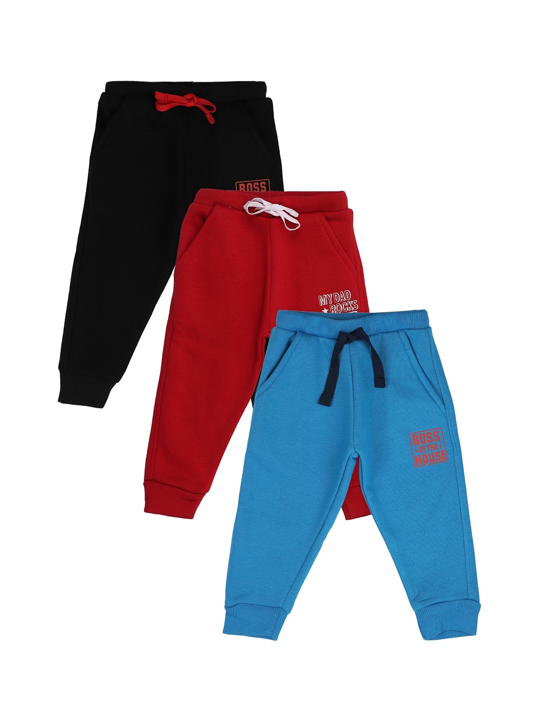 

Bodycare Kids Boys Pack Of 3 Assorted Joggers