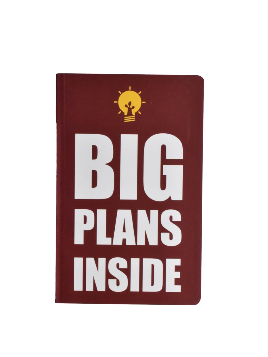 

Bewakoof Maroon & White Printed Notebook