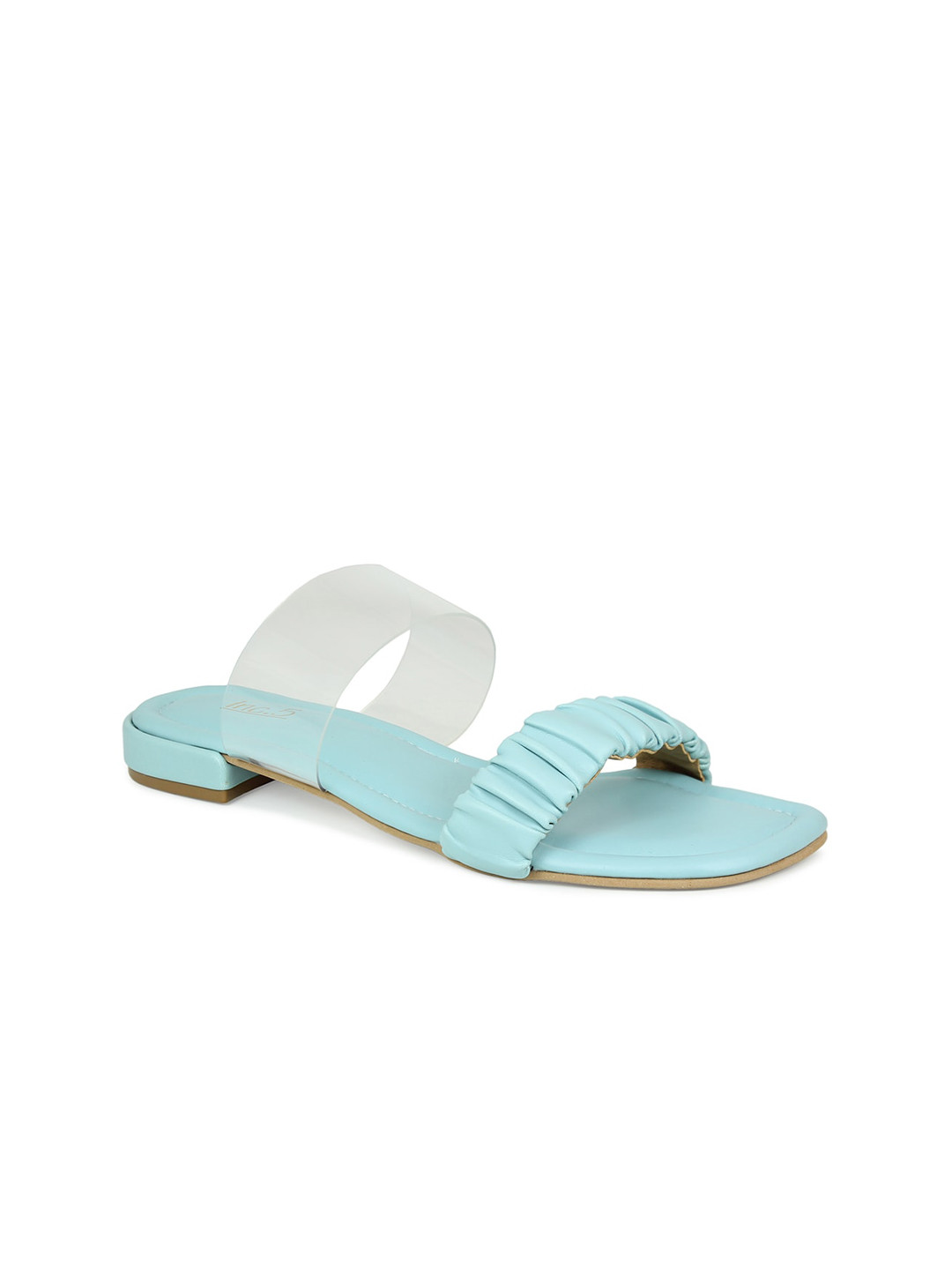 

Inc 5 Women Blue Open Toe Flats