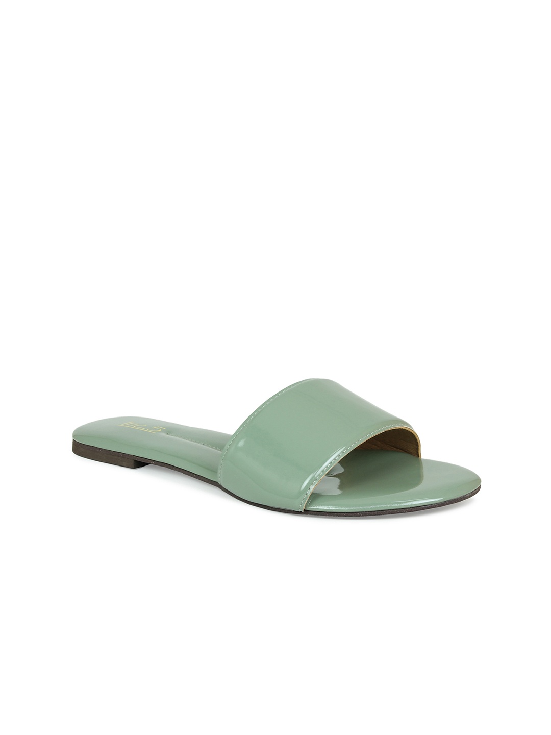 

Inc 5 Women Green Open Toe Flats