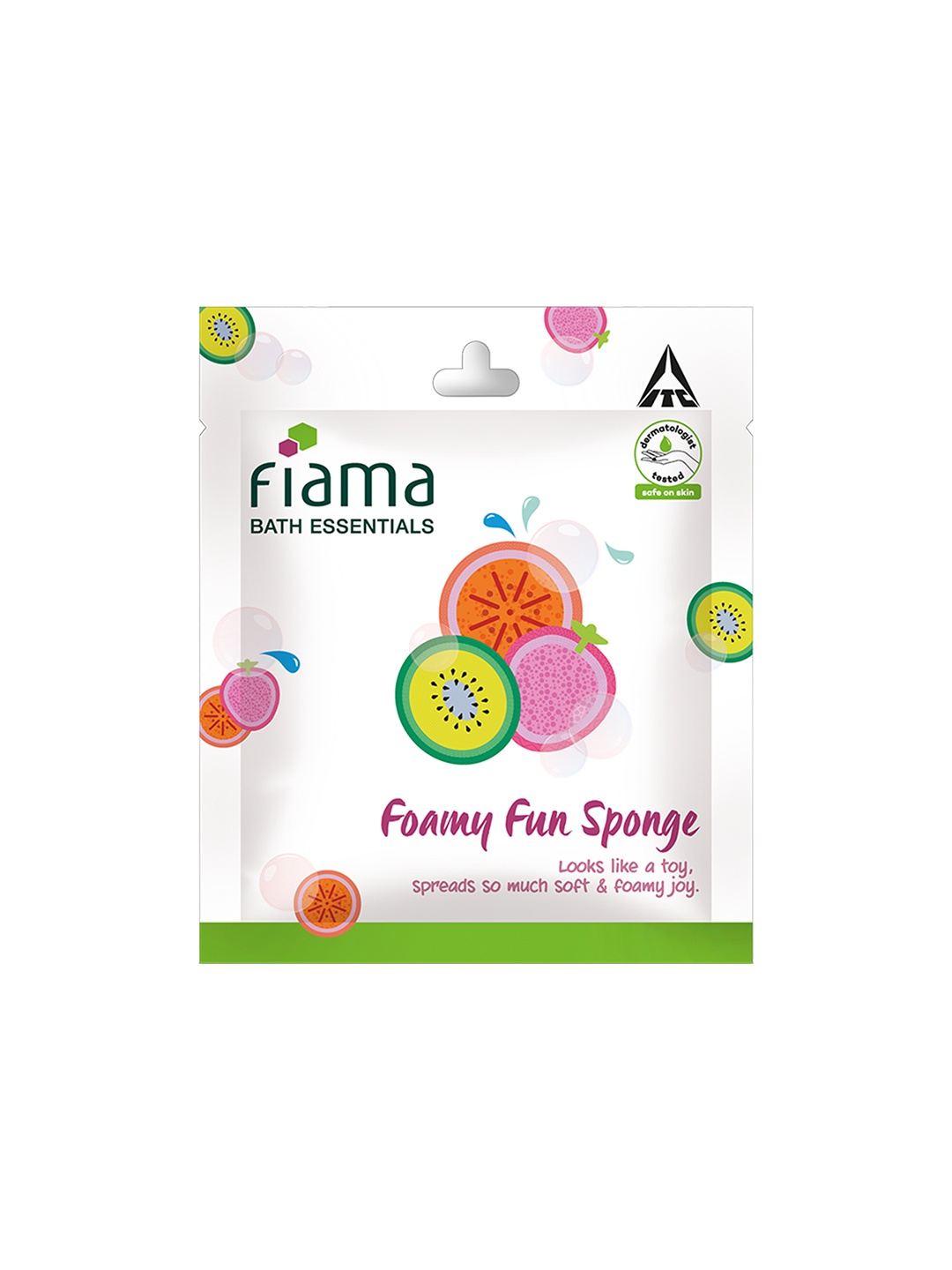

Fiama Bath Essential Dermatologist Tested Foamy Fun Bath Sponge, Assorted