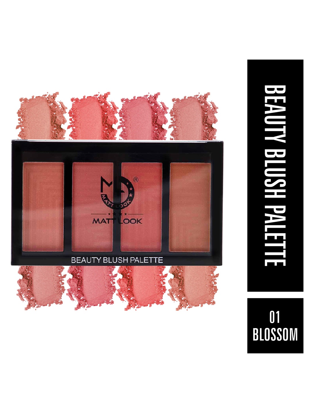 MATTLOOK Beauty Blush Pallete - 01, Pink