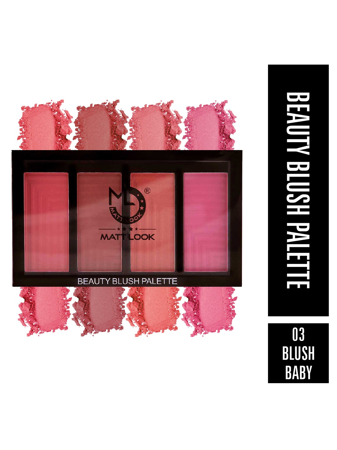 

MATTLOOK Beauty Blush Pallete - 03, Multi