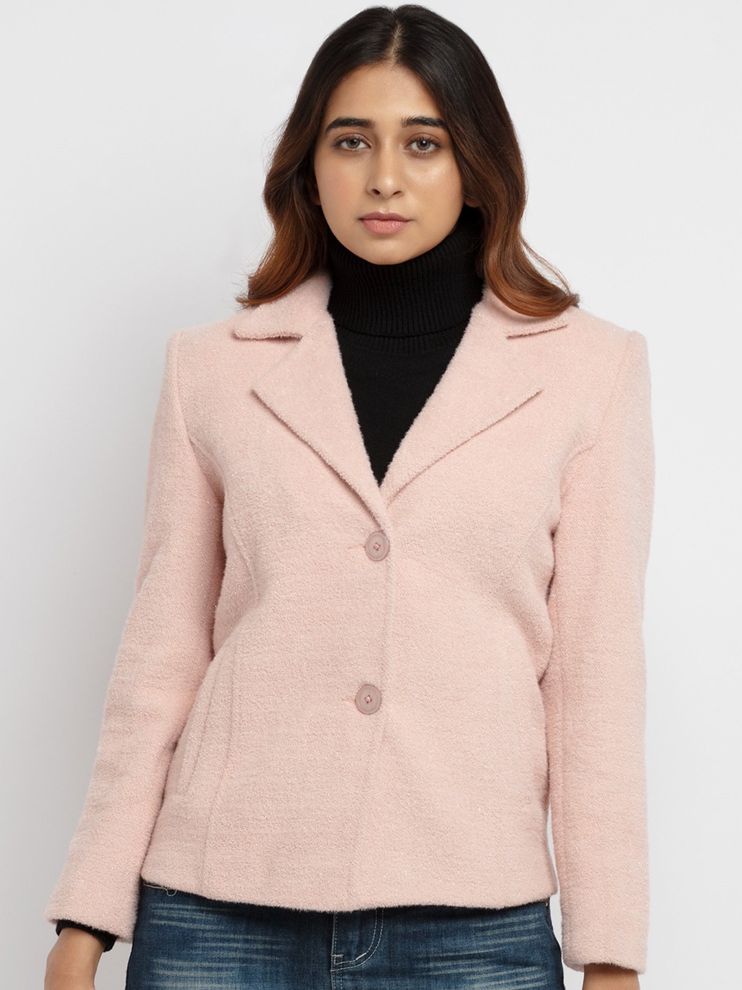 

Status Quo Women Pink Tailored Jacket