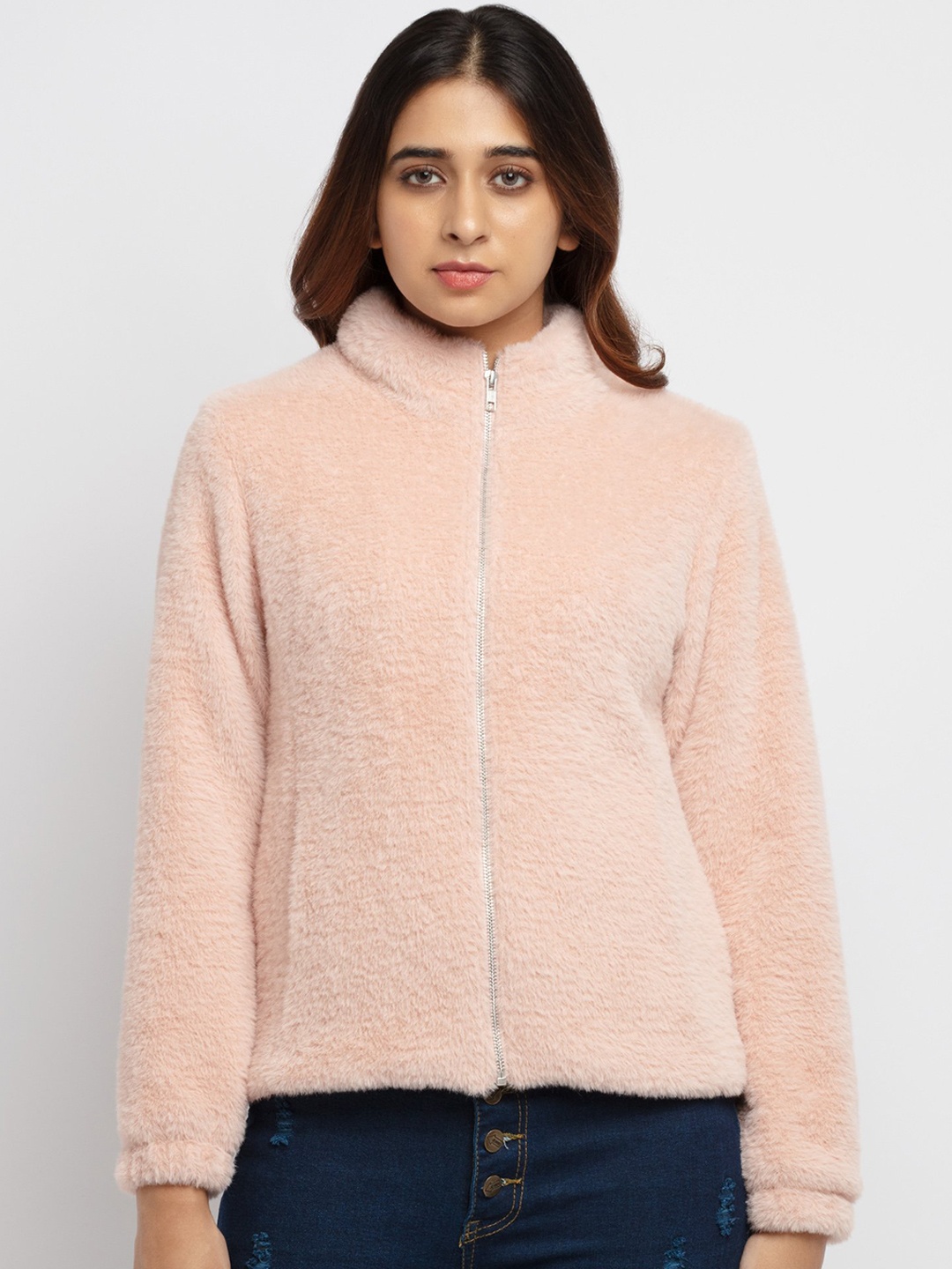 

Status Quo Women Peach Tailored Jacket