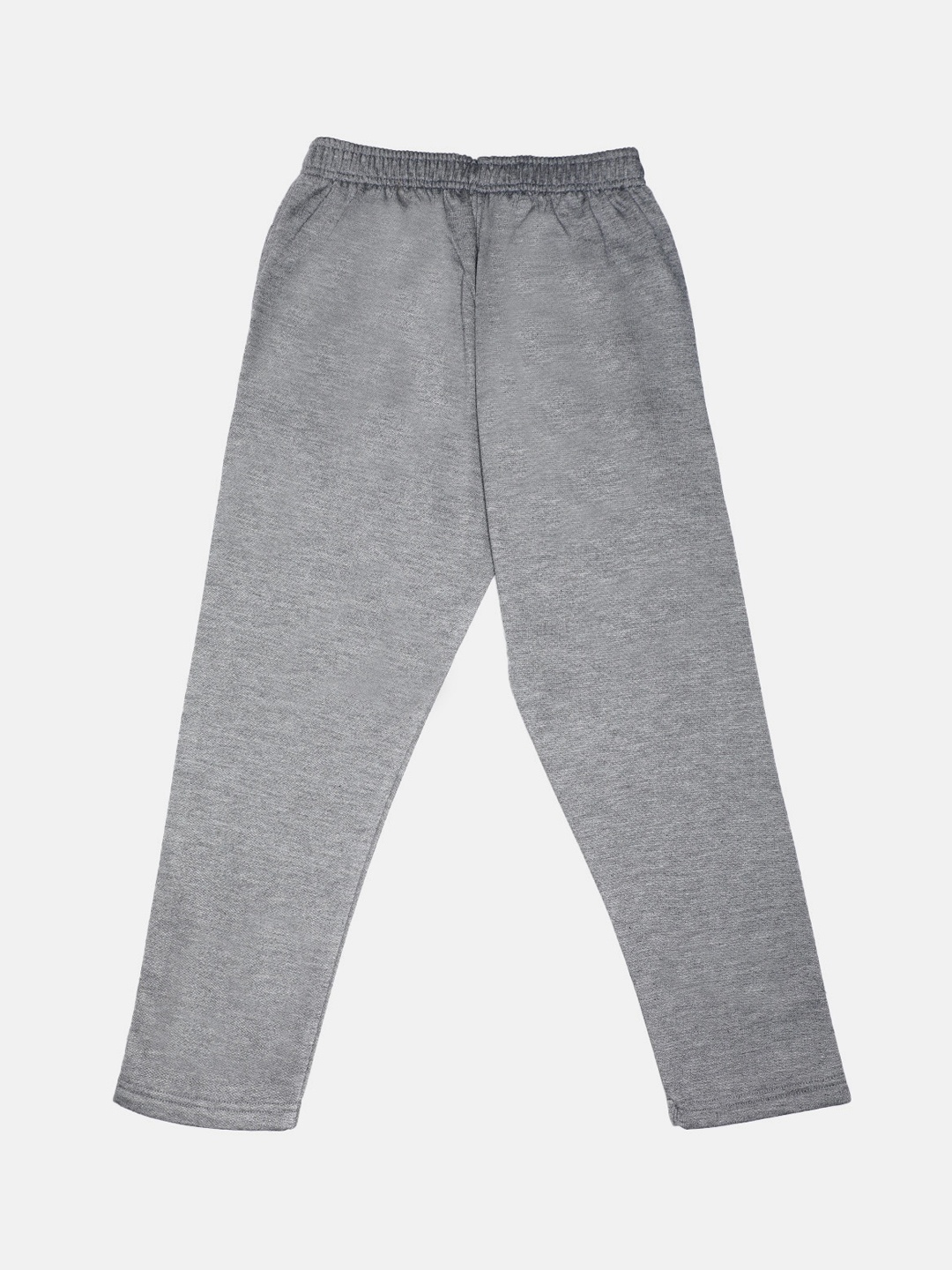 

CHIMPRALA Boys Grey Solid Cotton Track Pants