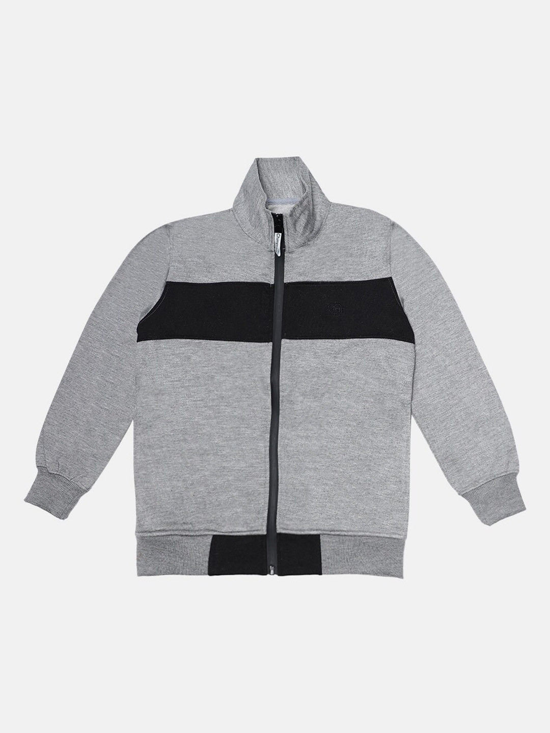 

CHIMPRALA Boys Grey Lightweight Antimicrobial Sporty Jacket
