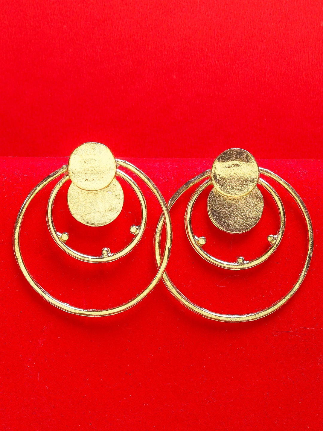 

DIVA WALK EXCLUSIVE Rose Gold Contemporary Drop Earrings