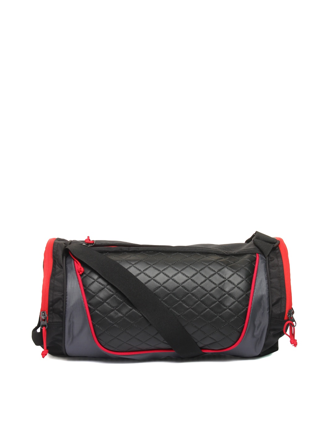 

F Gear Unisex Black Gym Duffel Bag