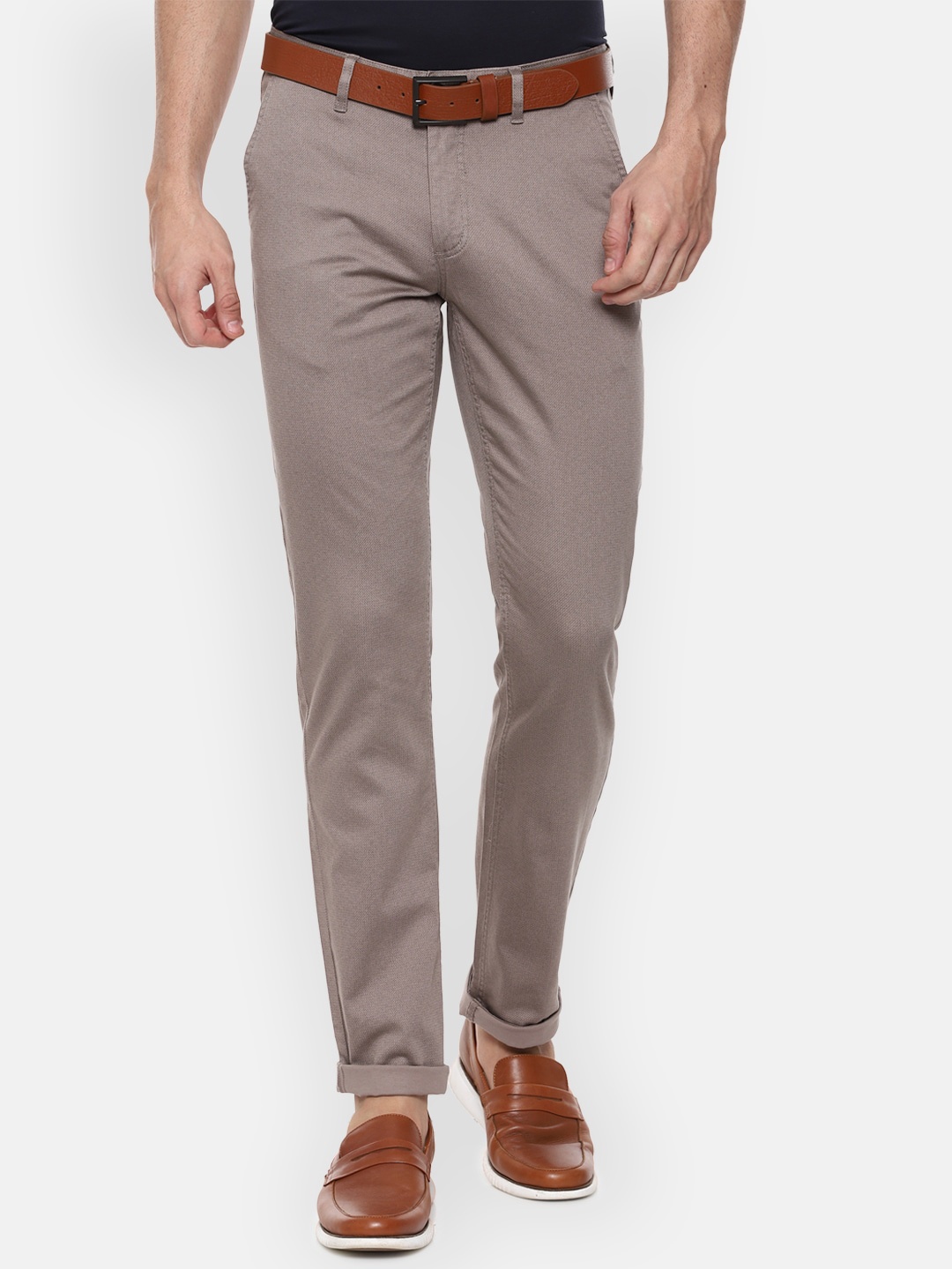 

Van Heusen Sport Men Brown Slim Fit Chinos Trousers