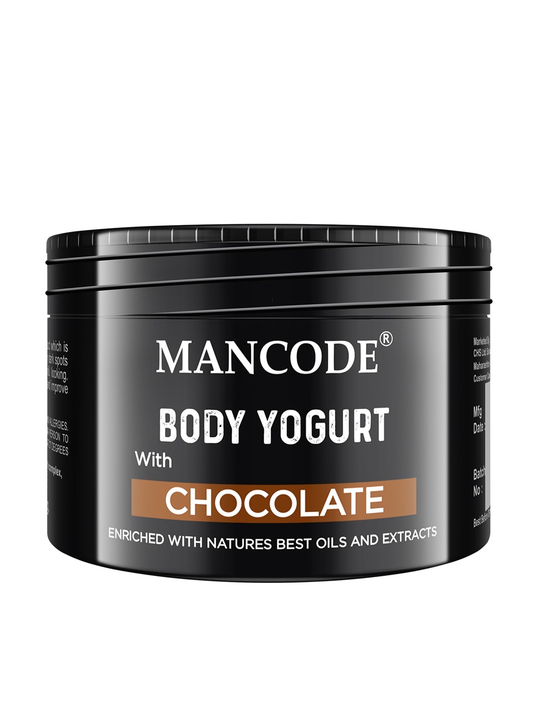 

MANCODE Chocolate Body Yogurt - 100Gm, Black