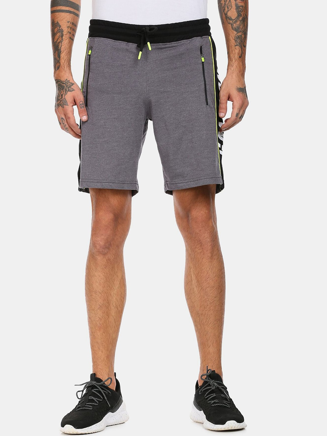 

Colt Men Grey Sports Shorts