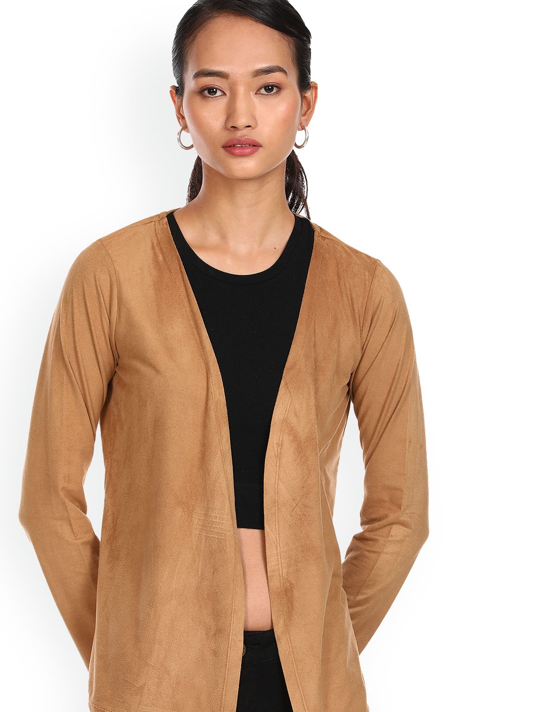 

Sugr Women Brown Shrug