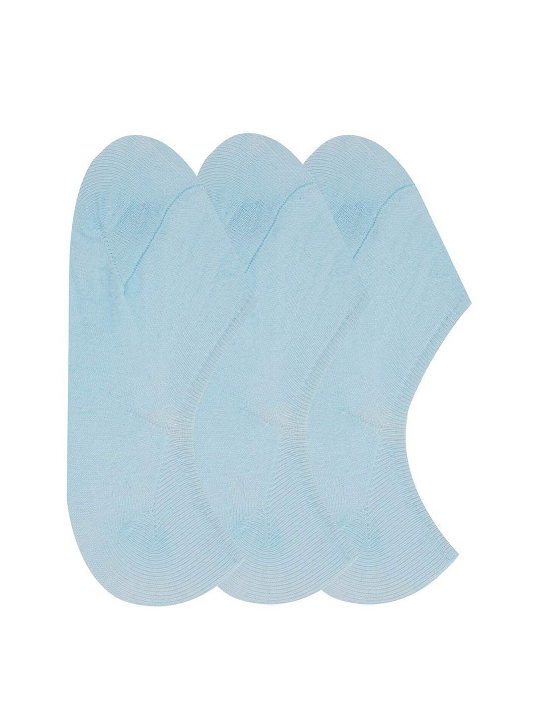 

N2S NEXT2SKIN Women Pack Of 3 Blue Solid Shoe Liners