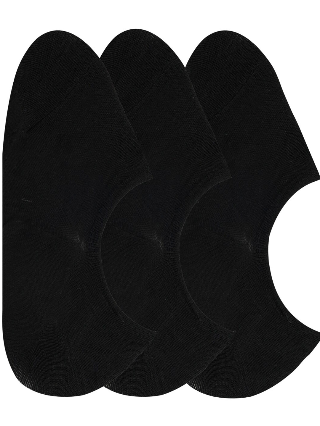 

N2S NEXT2SKIN Women Pack Of 3 Shoe Liners, Black