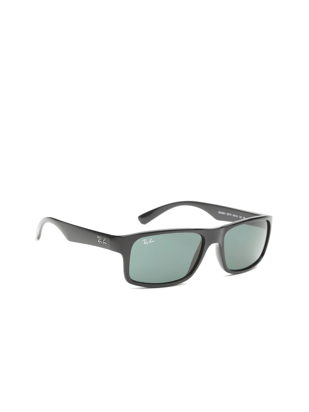 

RAY-BAN Unisex UV Protected Green Lens Rectangle Sunglasses - 0RB4205I601/7156
