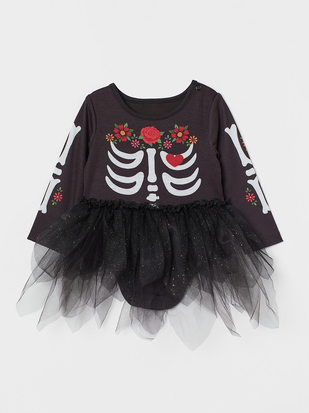 

H&M Girls Black & Red Fancy Dress Costume