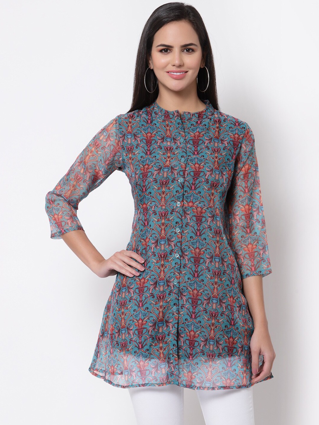 

Myshka Multicoloured Printed Tunic, Multi