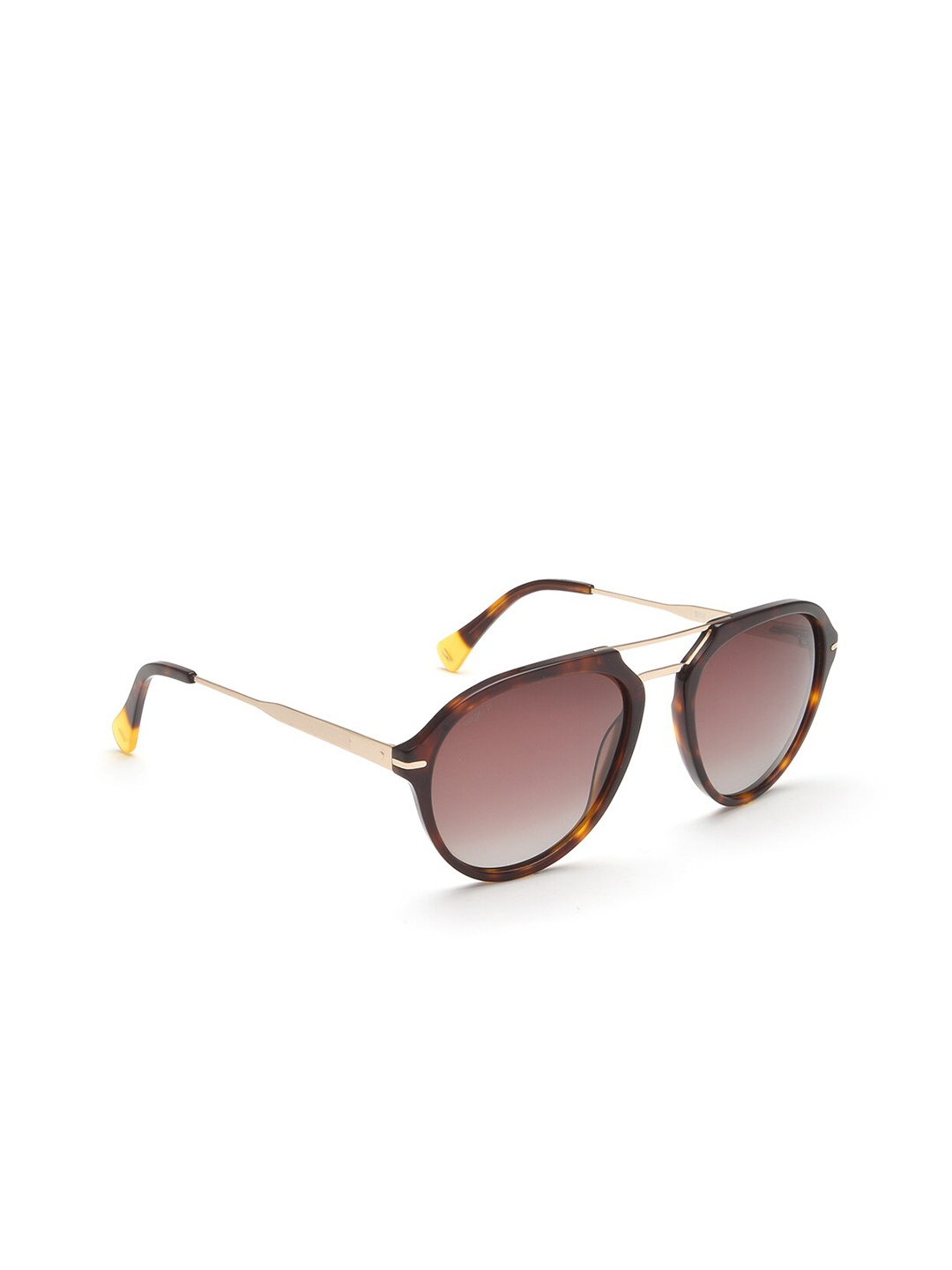 

Image Unisex Red Lens & Brown Aviator Sunglasses with Polarised Lens IMS722C3PSG