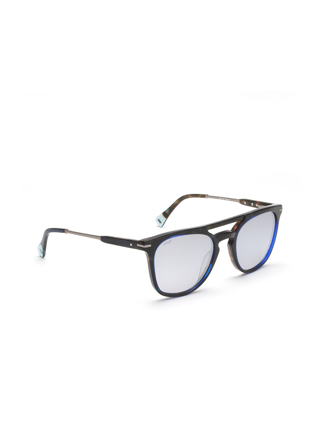 

Image Men Blue Lens & Black Square Sunglasses IMS707C5SG