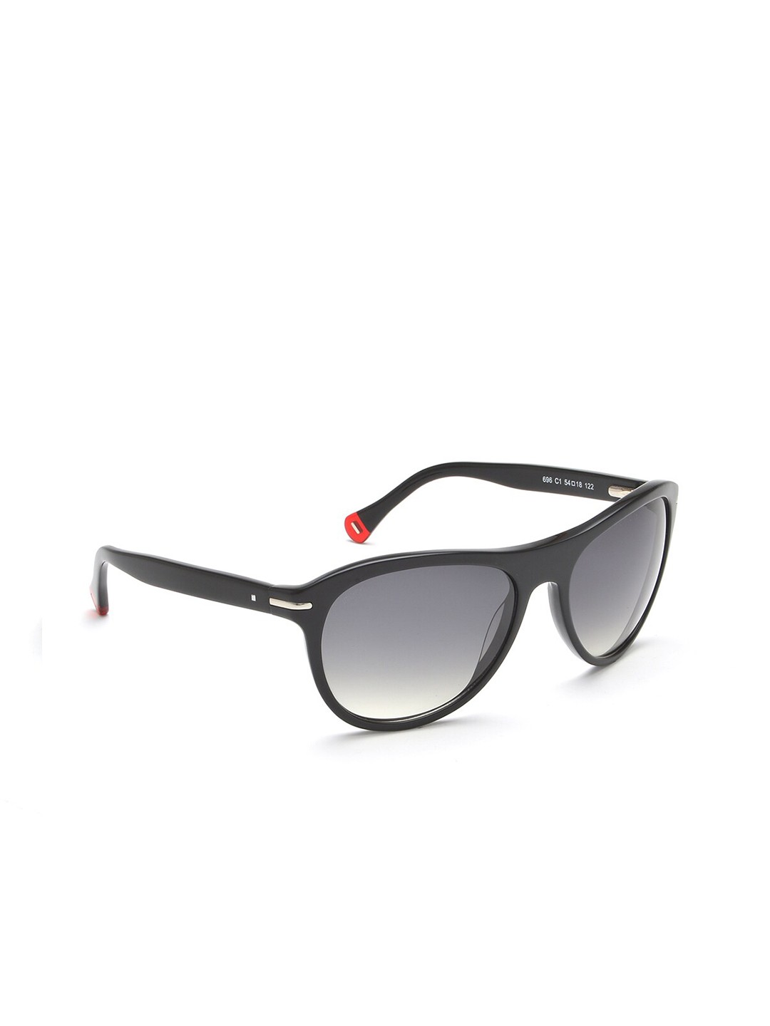

Image Men Black Lens & Black Aviator Sunglasses IMS696C1SG