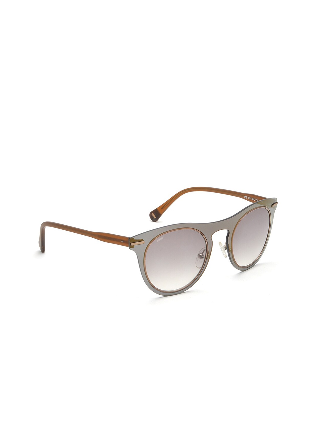 

Image Unisex Brown Round Sunglasses IMS682C5SG