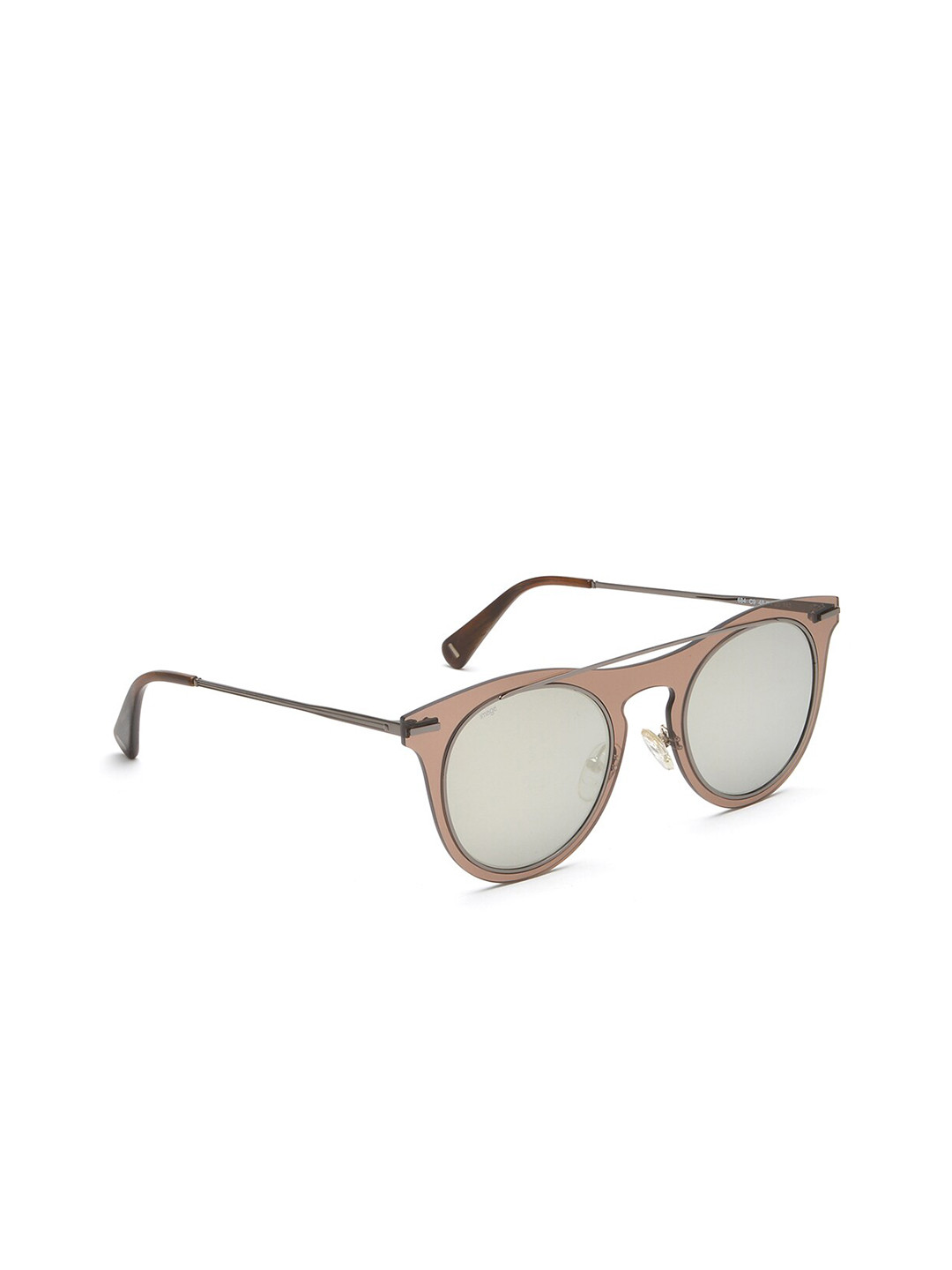 

Image Men Green Lens & Gold-Toned Round Sunglasses IMS684C9SG
