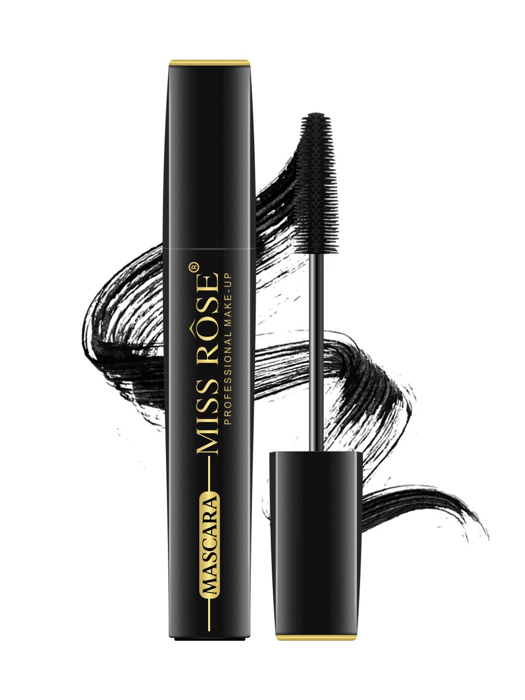 

MISS ROSE Women Black Long Lasting Waterproof Mascara 20g