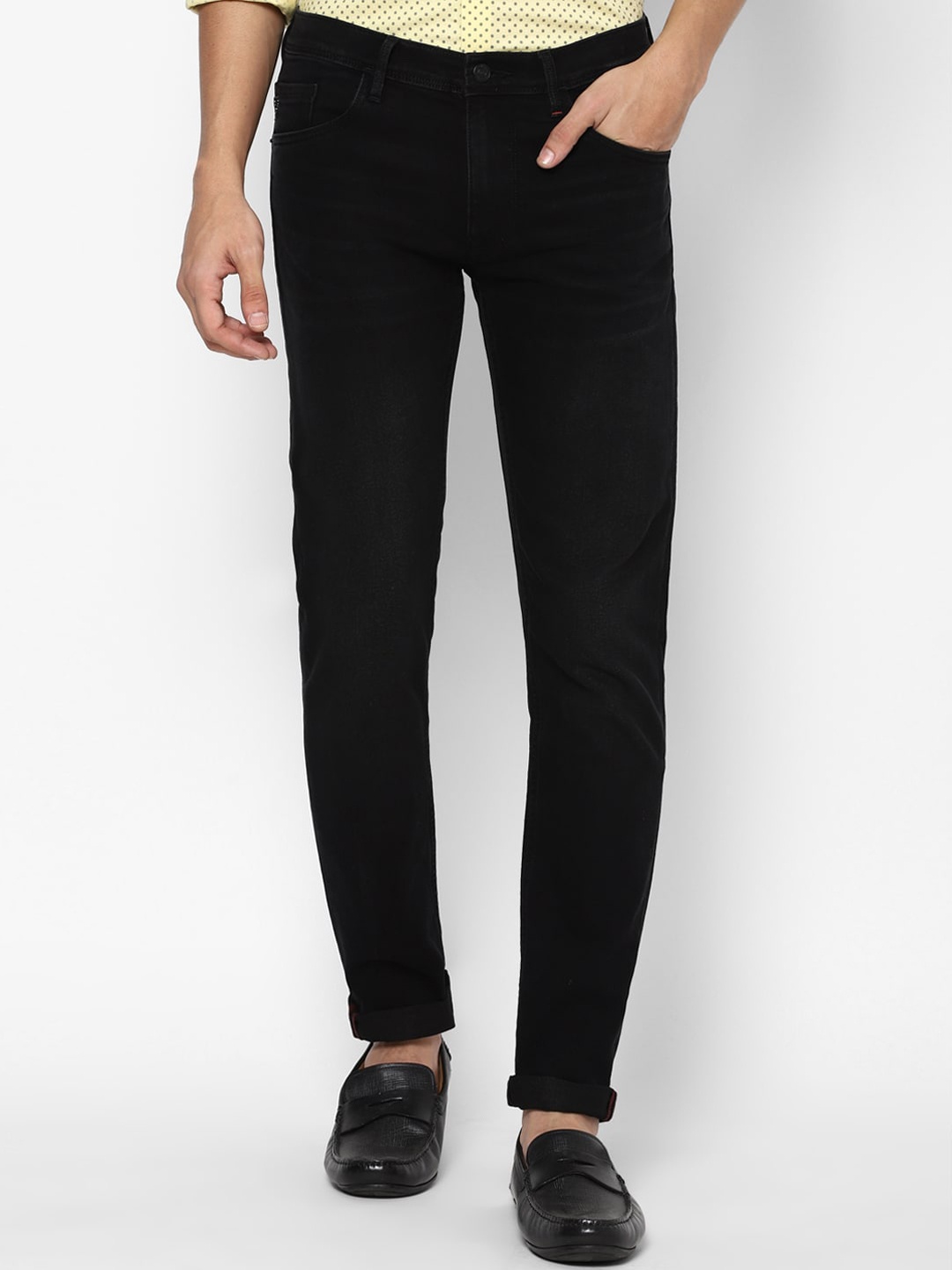 

Allen Solly Men Black Skinny Fit Jeans