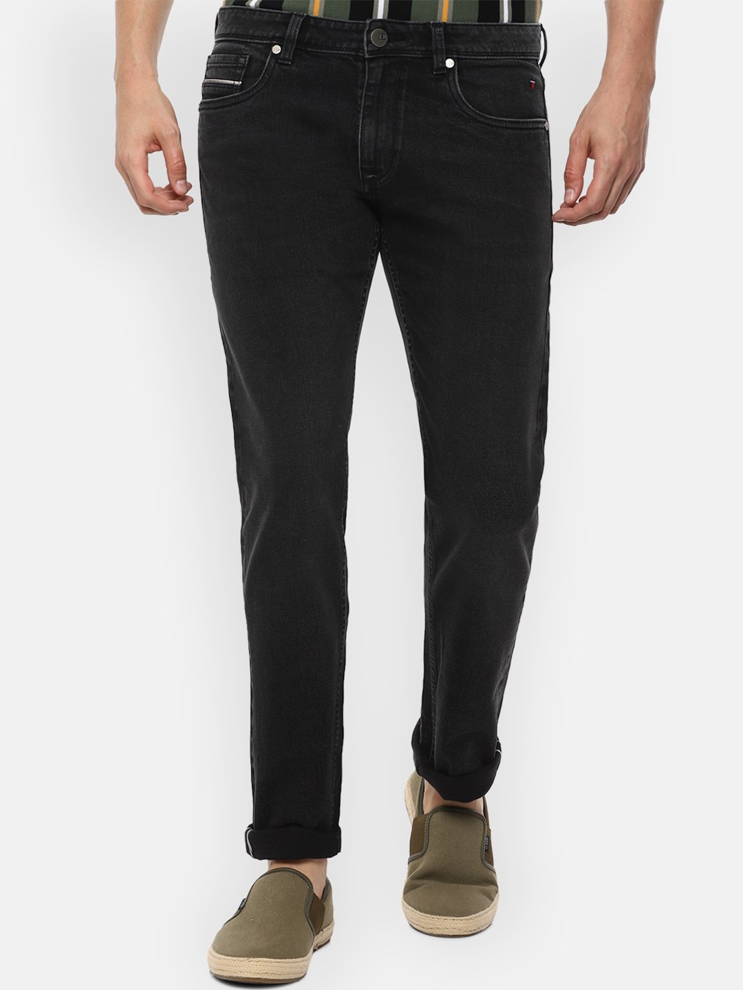 

Louis Philippe Jeans Men Black Slim Fit Jeans