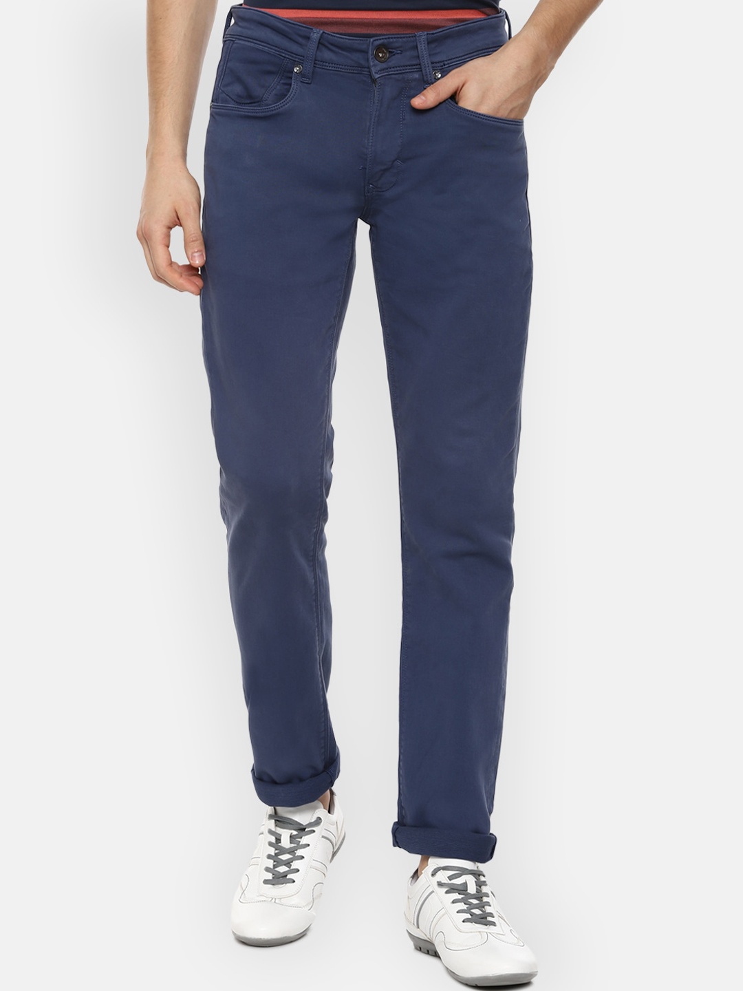 

Louis Philippe Jeans Men Blue Slim Fit Jeans