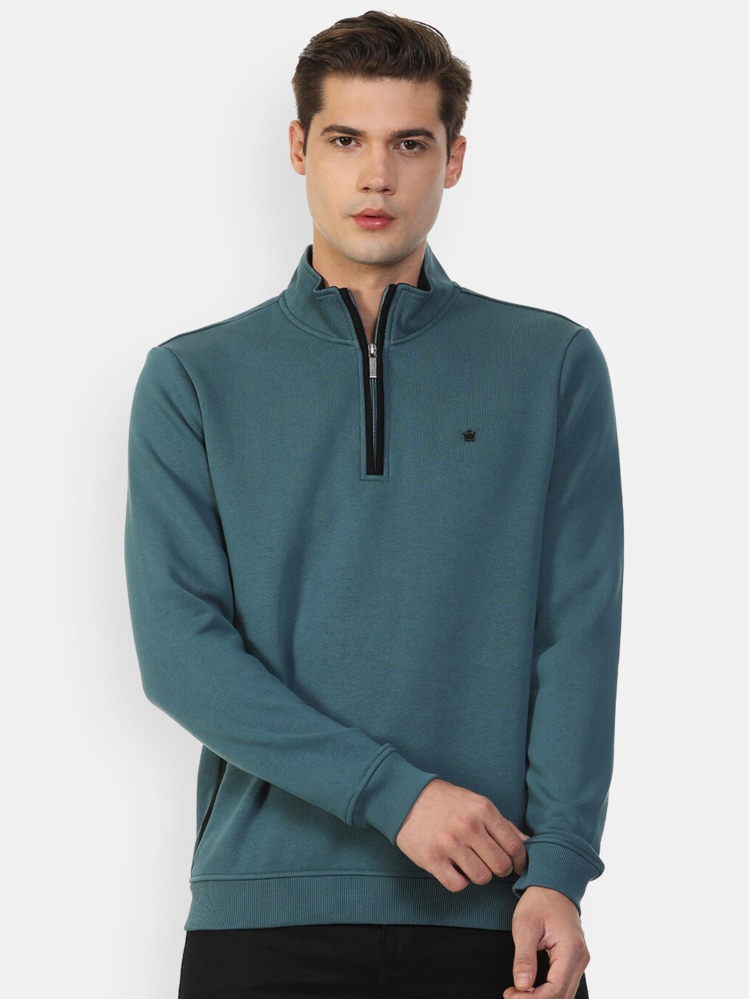 

Louis Philippe Men Blue Sweatshirt