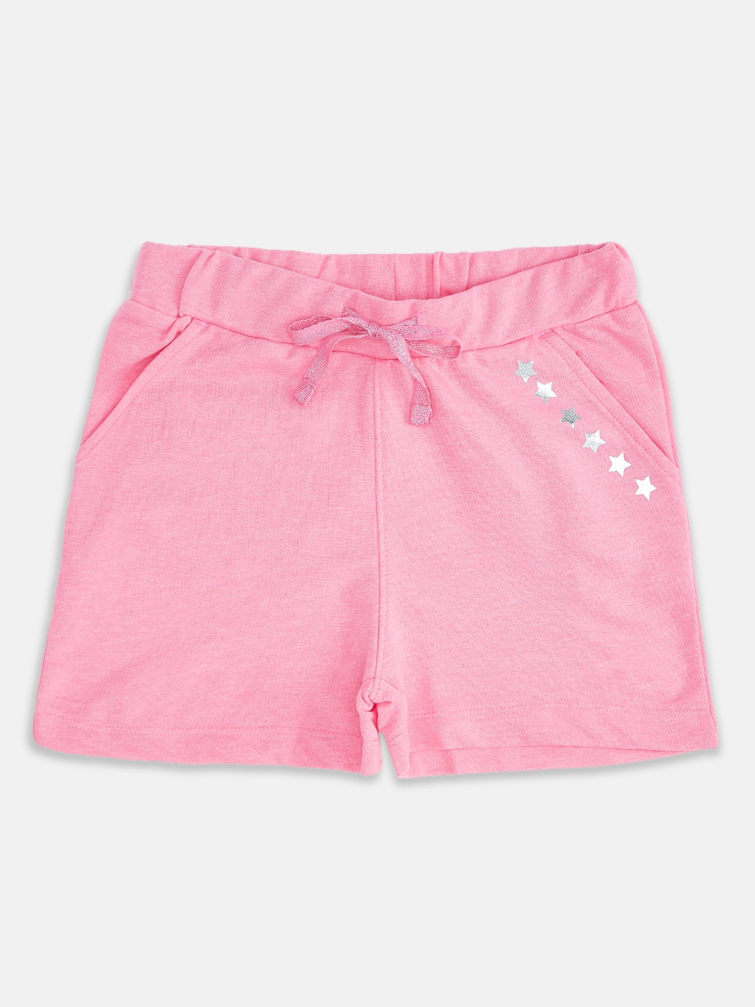 

Pantaloons Junior Girls Pink Shorts